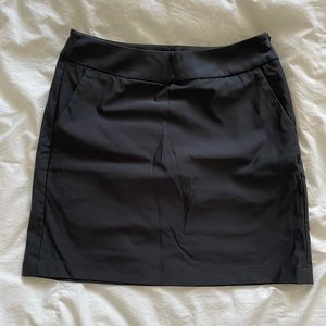 NIKE Golf skirt with built in shorts - black